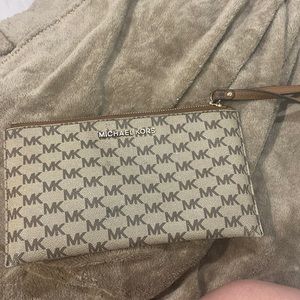 Michael kors wristlet.